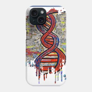 DNA Color Burst Phone Case