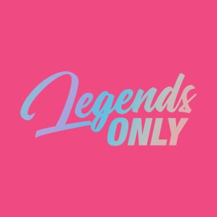 Legends Only Podcast Logo (Cotton Candy) T-Shirt