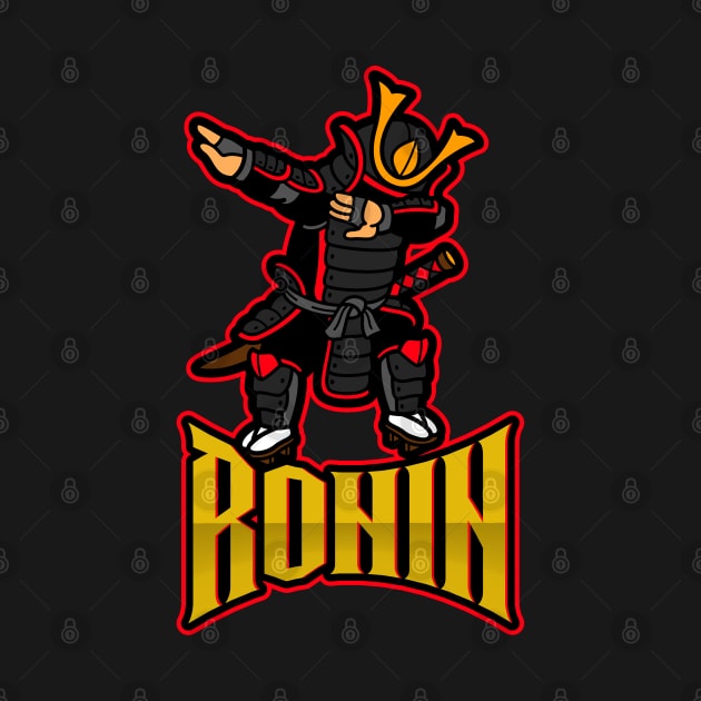 Dabbing Ronin Samurai by FullOnNostalgia