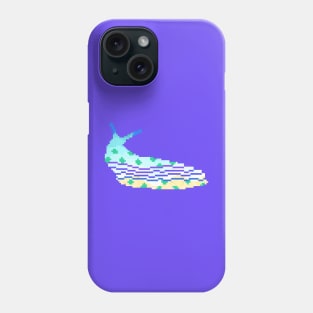 Modern Pixel Ocean Sea Slug Phone Case