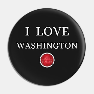 I love Washington | The best county of Alabama Pin