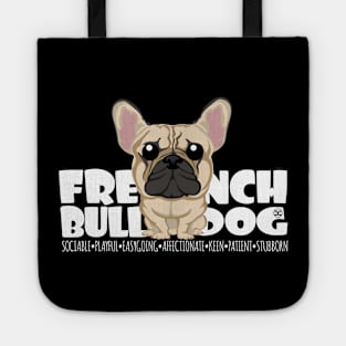 French Bulldog (Fawn)- DGBigHead Tote