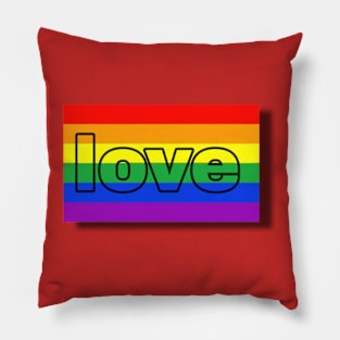 pride month love Pillow