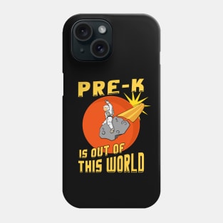 Pre- K Is Out Of This World Astronaut Back to School Phone Case