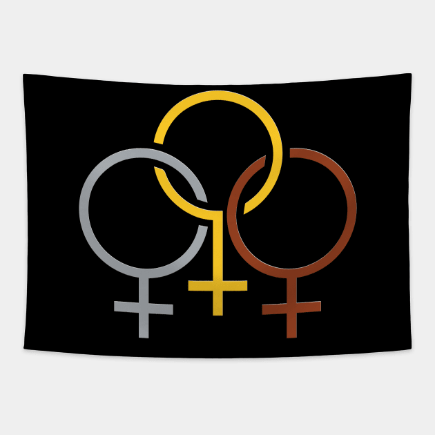 Women’s Sports Games Athlete Venus Symbol Tapestry by SapphicReality