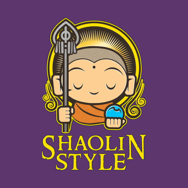 Nerdy Tee - Shaolin Style by KennefRiggles