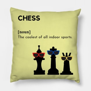 Chess Cool Definition Pillow