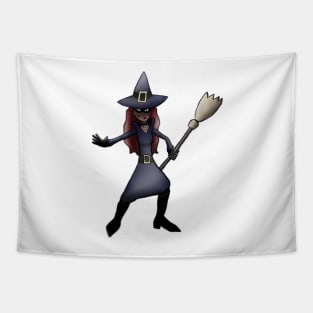 Carmen sandiego in a witch costume Tapestry