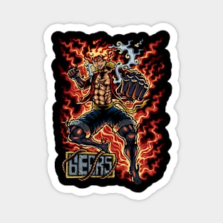 Luffy Gear 5 Magnet