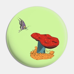 Mushroom Pin