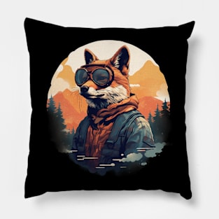 Cool Fox Explorer Pillow