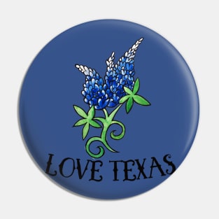 Love Texas Pin