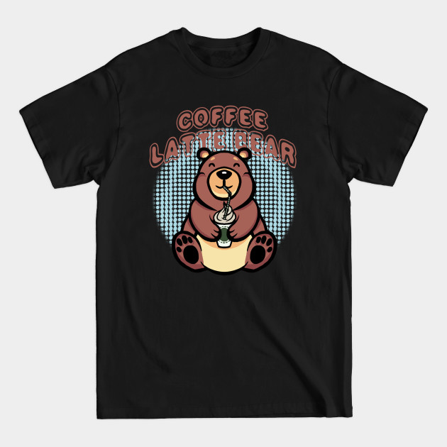 Discover Coffee Latte Bear - Coffee Drinks - T-Shirt