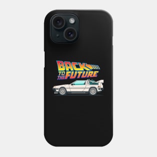 Back to the Future DMC Delorean Phone Case