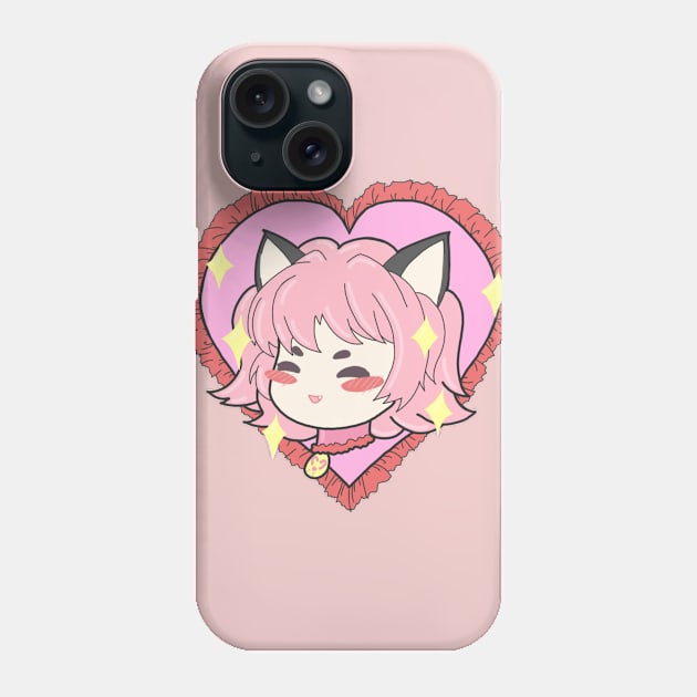 Tokyo Cat Cat - Cat Ichigo Phone Case by PeachPantone