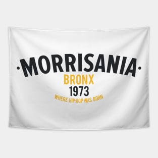 New York Bronx - New York Bronx Schriftzug - Bronx Logo - Morrisania Tapestry