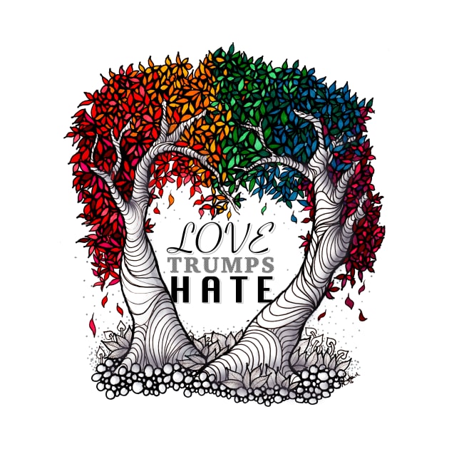 Love trumps hate by selandrian