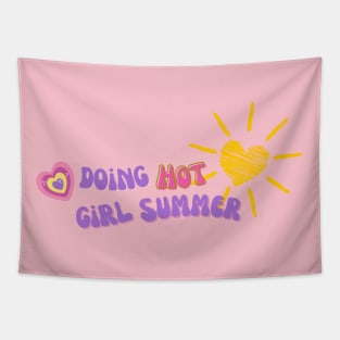 Doing hot girl summer Tapestry