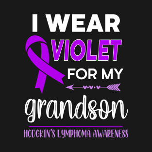 I Wear Violet For My Grandson T-Shirt