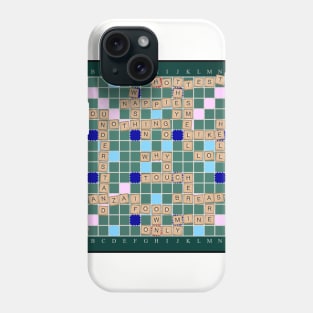 Scrabble by babies Phone Case