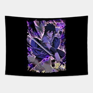 SASUKE UCHIHA MERCH VTG Tapestry