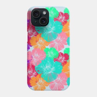 California Poppy Mixture Digital Art Phone Case