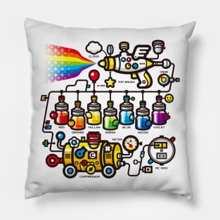 RAINBOW SPLASH Pillow