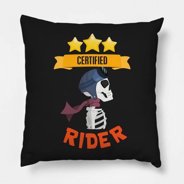 Certified Rider Pillow by Marshallpro