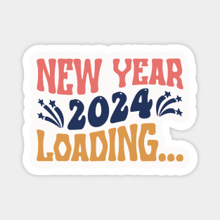New Year Loading Magnet