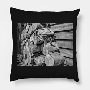 Wood pile Pillow