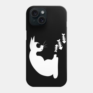 White cat Phone Case