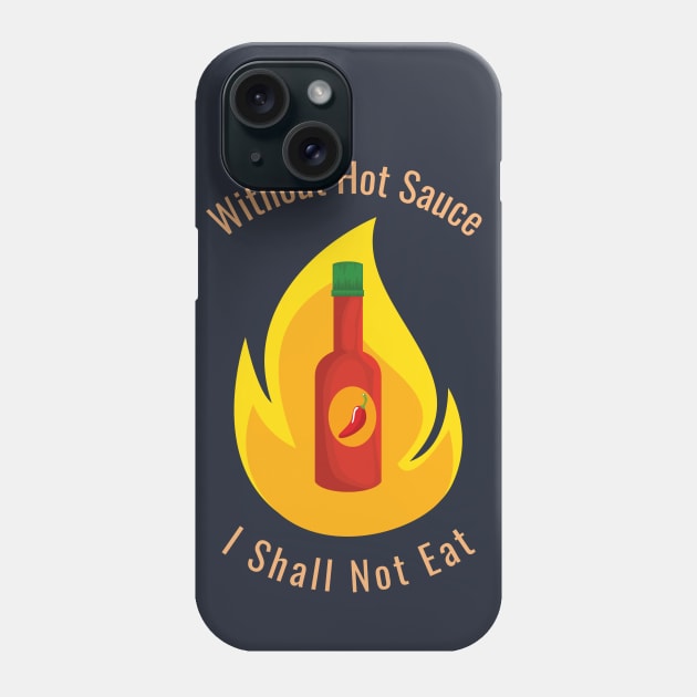 Hot Sauce, Fire Chilli Phone Case by Epic Hikes