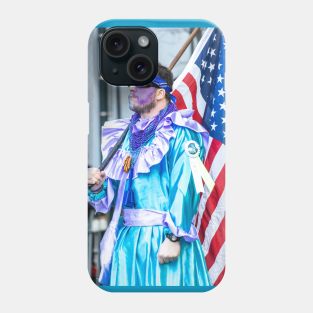 USA. Pennsylvania. Philadelphia. Mummers Parade 2023 - 3. Phone Case