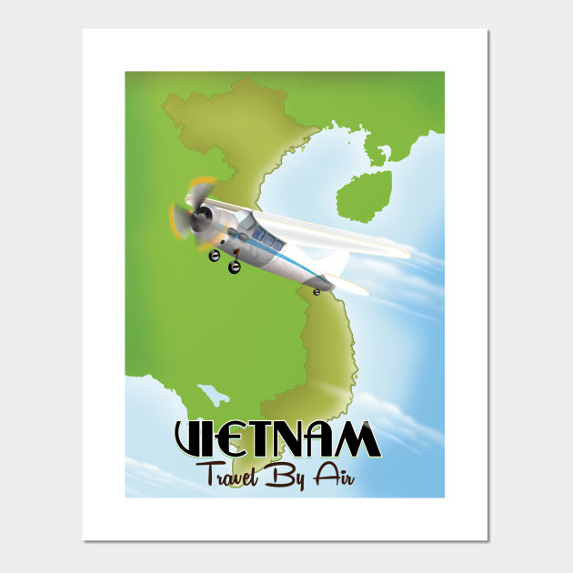 Vietnam Travel Poster Vietnam Posters And Art Prints Teepublic