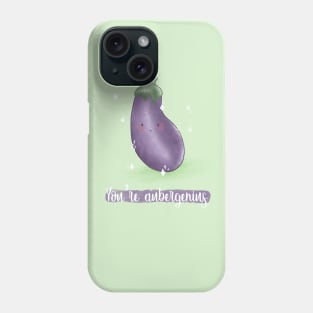 You're aubergenius eggplant pun Phone Case