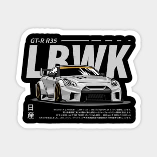 JDM car Nissan GTR R35 Magnet