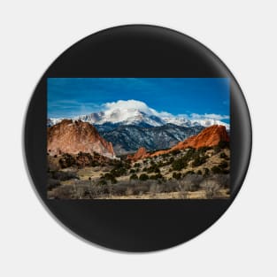 Colorado on my mind!  Pike's Peak View from the Garden of the Gods Pin