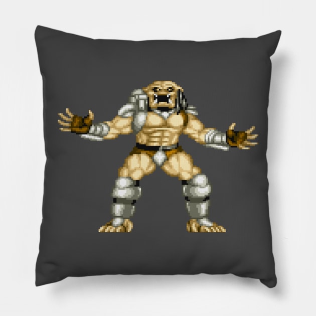 Unmasked Pillow by winsarcade