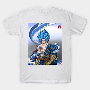 Blue Vegito & Blue Gogeta Active T-Shirt by thomasDten-Art