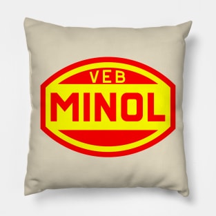 VEB Minol logo (original in 2c) Pillow