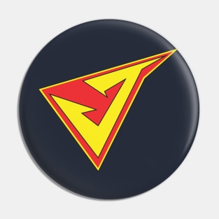 Justice Gakuen Pocket Logo Pin