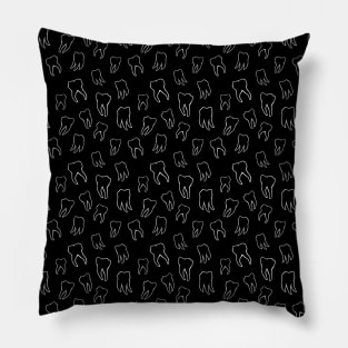 Wisdom Teeth Pattern Pillow