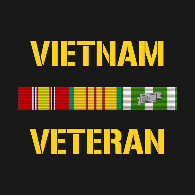 Vietnam Veteran Ribbon Bar by warishellstore