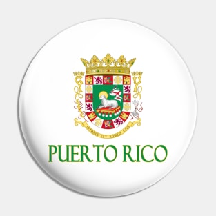 Puerto Rico - Coat of Arms Design Pin