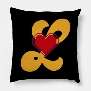 Letter L is for love Pillow