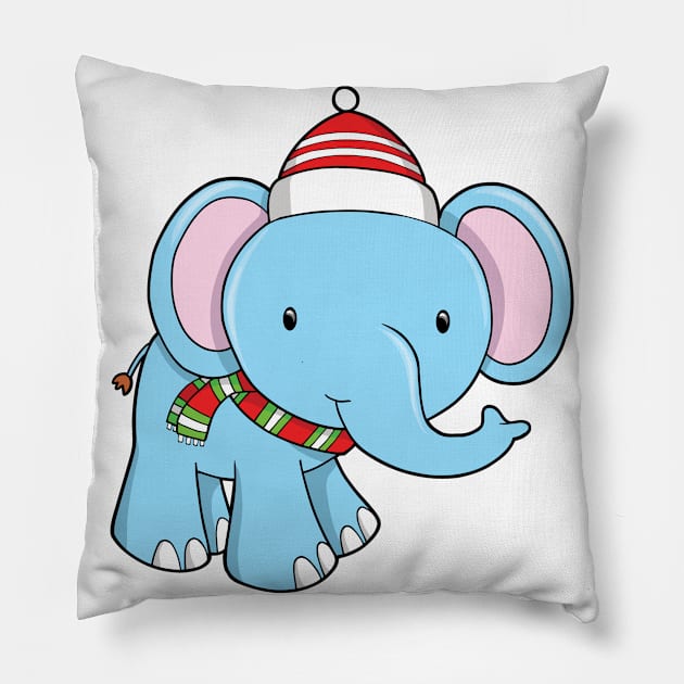 Save Elephant in the world Pillow by mohamadbaradai