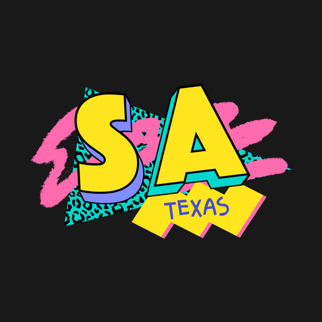 Retro 90s San Antonio Texas / Rad Memphis Style / 90s Vibes by Now Boarding