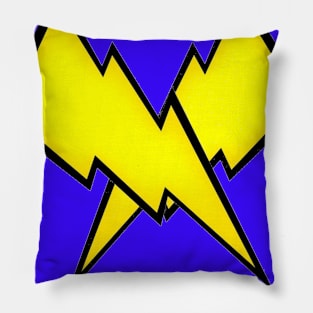 double lightning Pillow