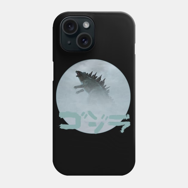 Godzilla and the Gulls Phone Case by Archangel