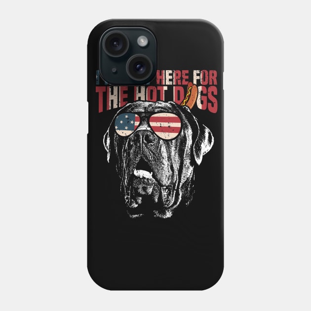 Cane Corso Shirt Funny 4th of July Phone Case by Madfido